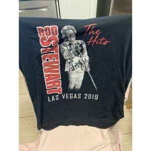 ROD Stewart The Hits Las Vegas 2019 Shirt Size 2XL